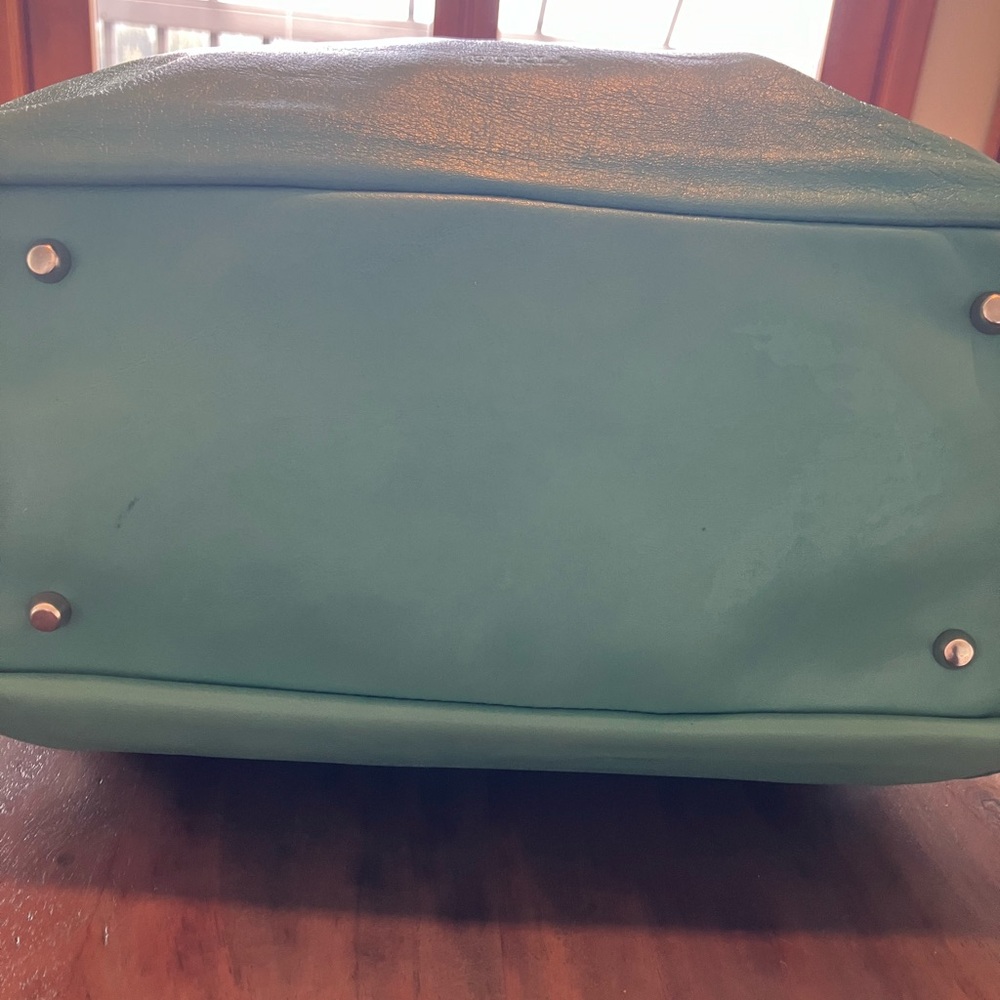 Furla Turquoise Leather Shoulder Bag authentic - Picture 11 of 13